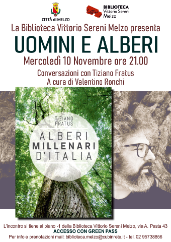 Uomini e alberi: conversazioni con Tiziano Fratus in biblioteca
