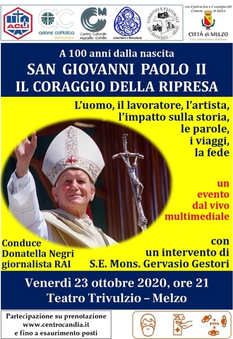 San Giovanni Paolo II “Il coraggio della ripresa”