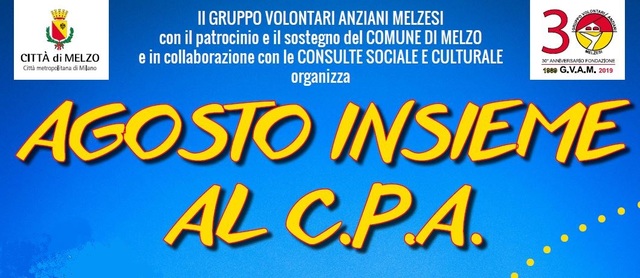 Agosto insieme al CPA