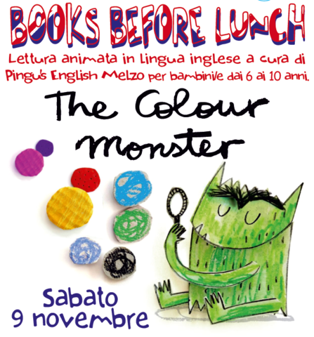 Books before lunch: lettura in lingua inglese in biblioteca per bambini/e