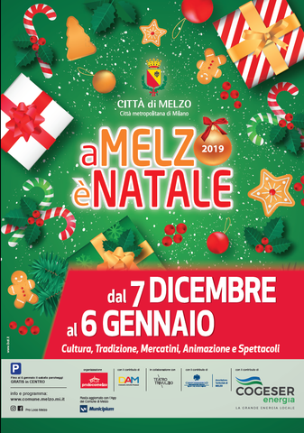  A Melzo è Natale 2019! - Appuntamenti 21, 22 e 24 dicembre