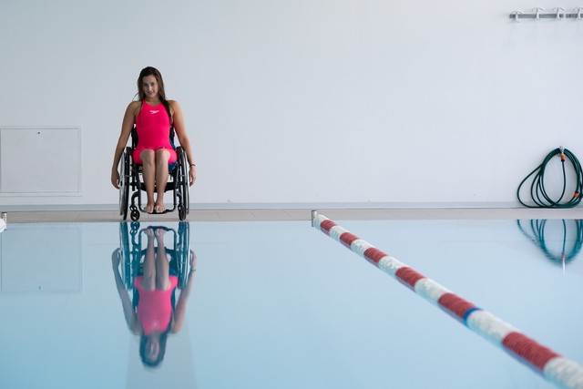 Giulia Terzi un oro conquistato nei 200 misti di nuoto paralimpico con record europeo! 